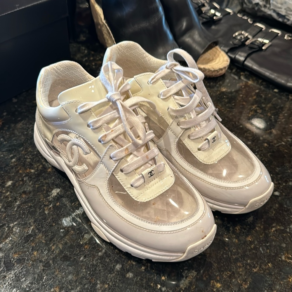 Chanel “Clear” Sneakers